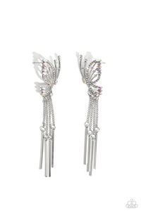 A Few Of My Favorite WINGS - White Paparazzi Accessories - VJ Bedazzled Jewelry