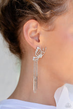 Load image into Gallery viewer, A Few Of My Favorite WINGS - White Paparazzi Accessories - VJ Bedazzled Jewelry
