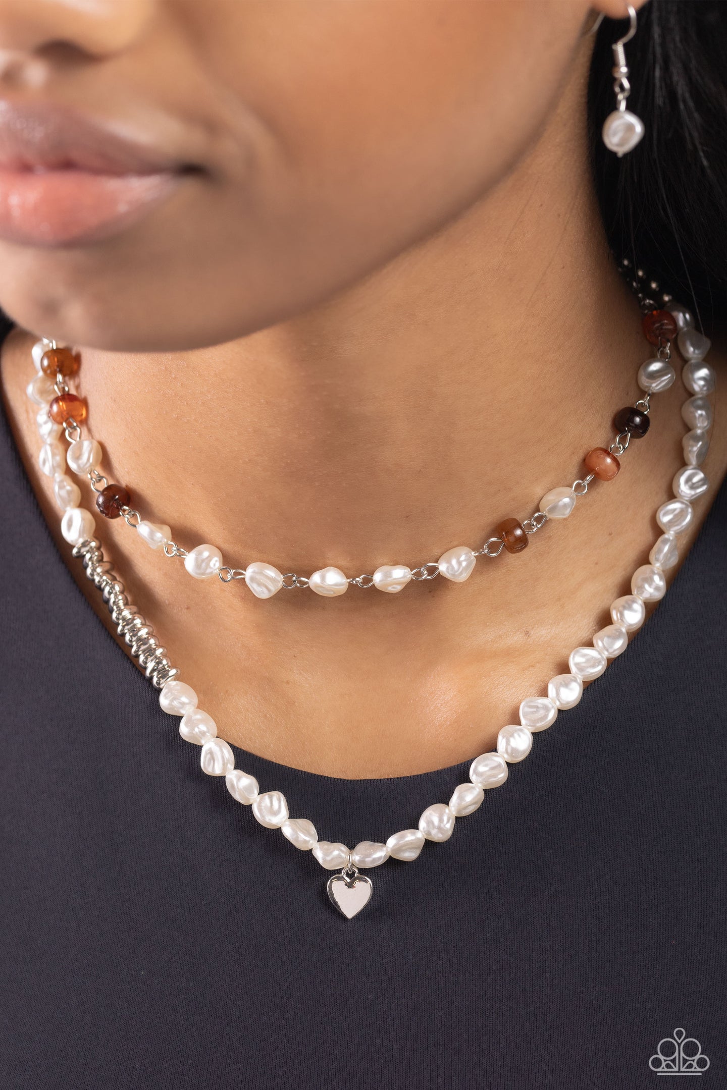 Pearl Pact - Brown Paparazzi Accessories