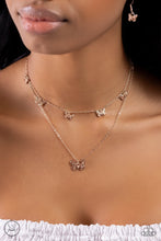 Load image into Gallery viewer, Butterfly Beacon - Rose Gold Paparazzi Accessories
