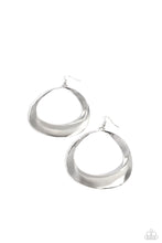 Load image into Gallery viewer, Asymmetrical Action - Silver Paparazzi Accessories - VJ Bedazzled Jewelry
