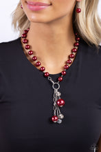 Load image into Gallery viewer, White Collar Welcome - Red Paparazzi Accessories

