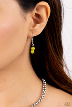 Load image into Gallery viewer, Contrasting Candy - Green Paparazzi Accessories - VJ Bedazzled Jewelry
