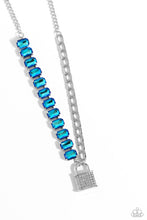Load image into Gallery viewer, LOCK and Roll - Blue Paparazzi Accessories
