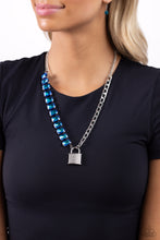 Load image into Gallery viewer, LOCK and Roll - Blue Paparazzi Accessories

