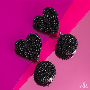 Spherical Sweethearts - Black Paparazzi Accessories