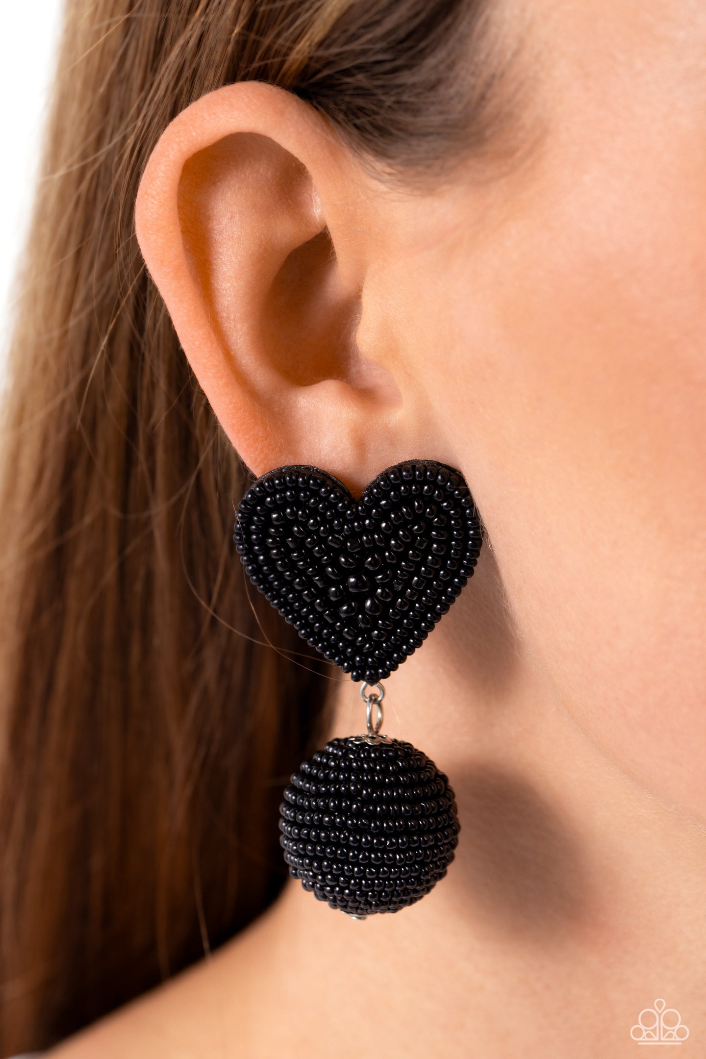 Spherical Sweethearts - Black Paparazzi Accessories