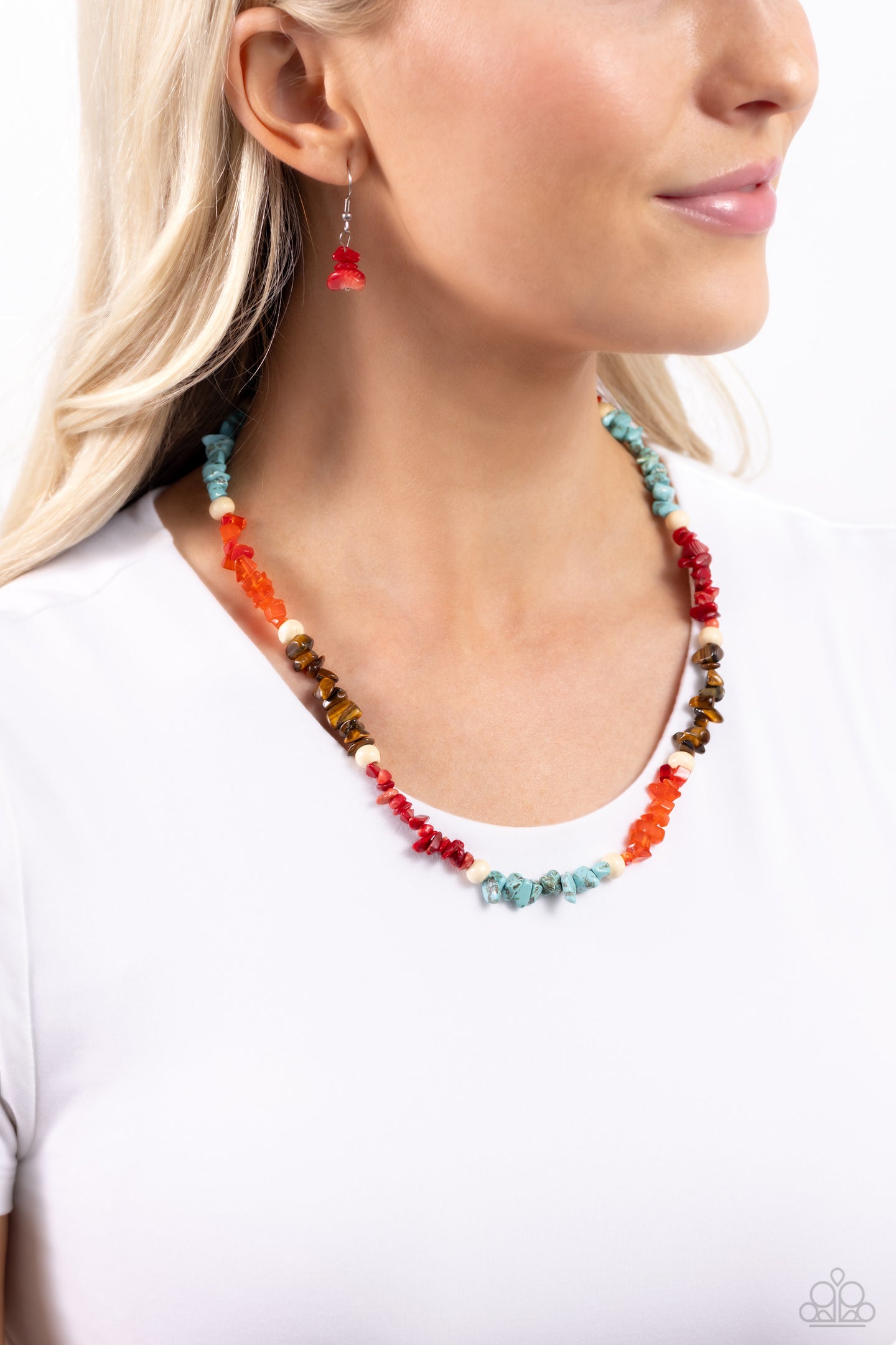 Soothing Stones - Red Paparazzi Accessories