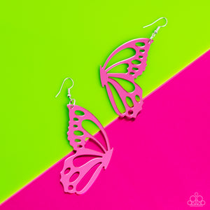 WING of the World - Pink Paparazzi Accessories