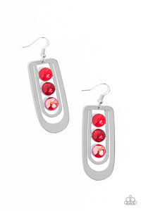 Layered Lure - Red Paparazzi Accessories