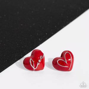 Glimmering Love - Red Paparazzi Accessories