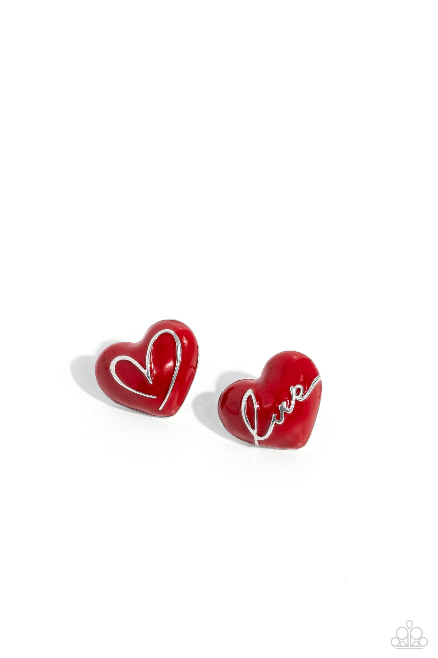 Glimmering Love - Red Paparazzi Accessories