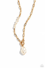 Load image into Gallery viewer, Courting Cosmopolitan - Gold Paparazzi Accessories
