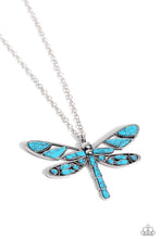 Load image into Gallery viewer, FLYING Low - Blue Paparazzi Accessories
