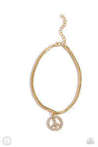 Pampered Peacemaker - Gold Paparazzi ACCESSORIES