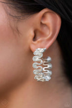 Load image into Gallery viewer, Resolutely Ruffled - White Paparazzi Accessories

