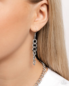 Leading Loops - Silver Paparazzi Accessories