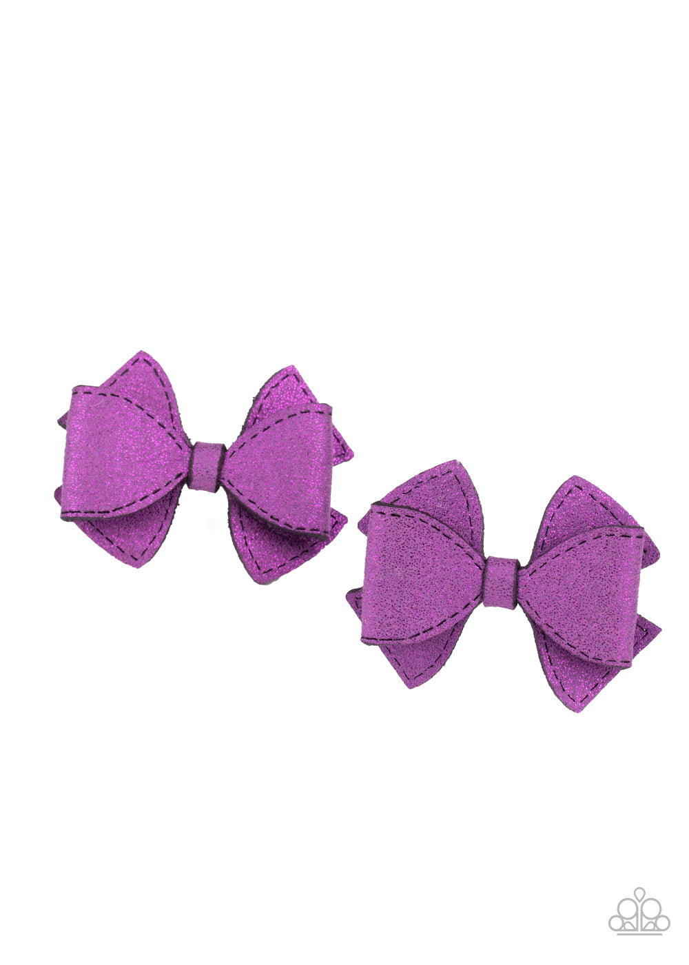 Don't BOW It - purple - VJ Bedazzled Jewelry