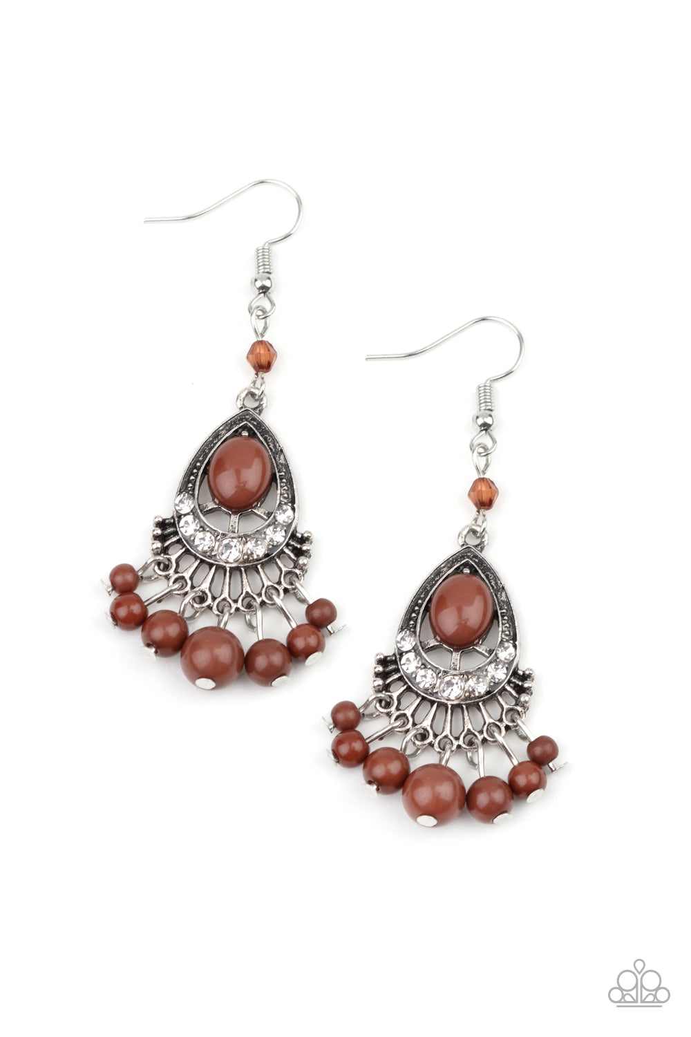 Floating on heir brown - VJ Bedazzled Jewelry