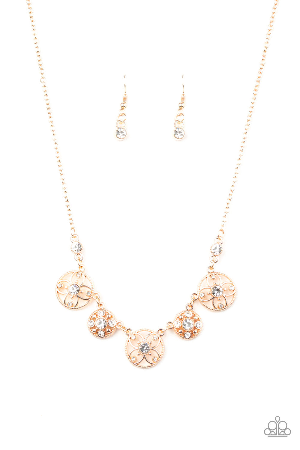 Floral Florence Rose gold - VJ Bedazzled Jewelry