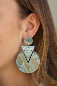 Head Under Watercolors blue - VJ Bedazzled Jewelry