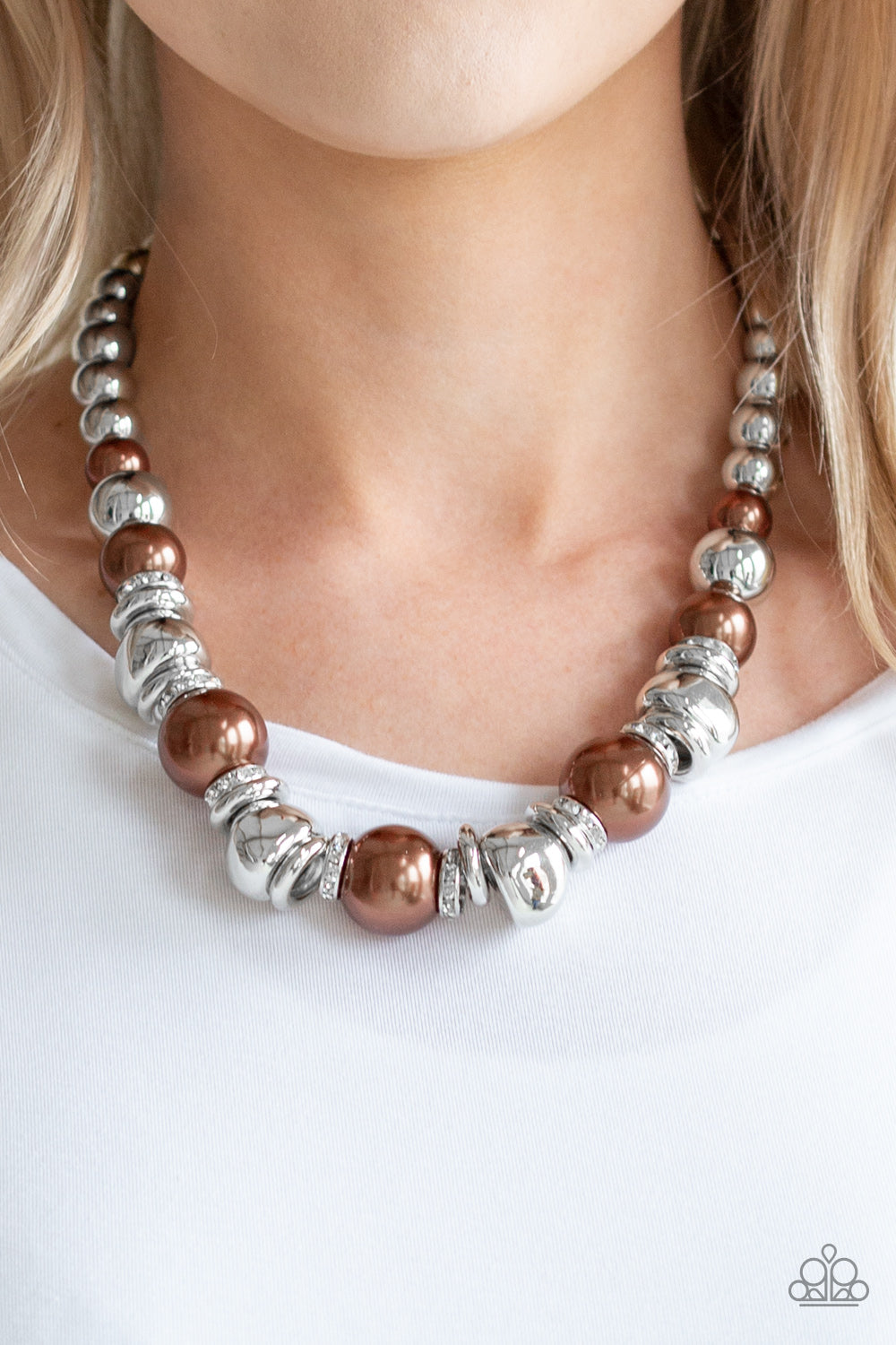 Hollywood HAUTE Spot - Brown - VJ Bedazzled Jewelry