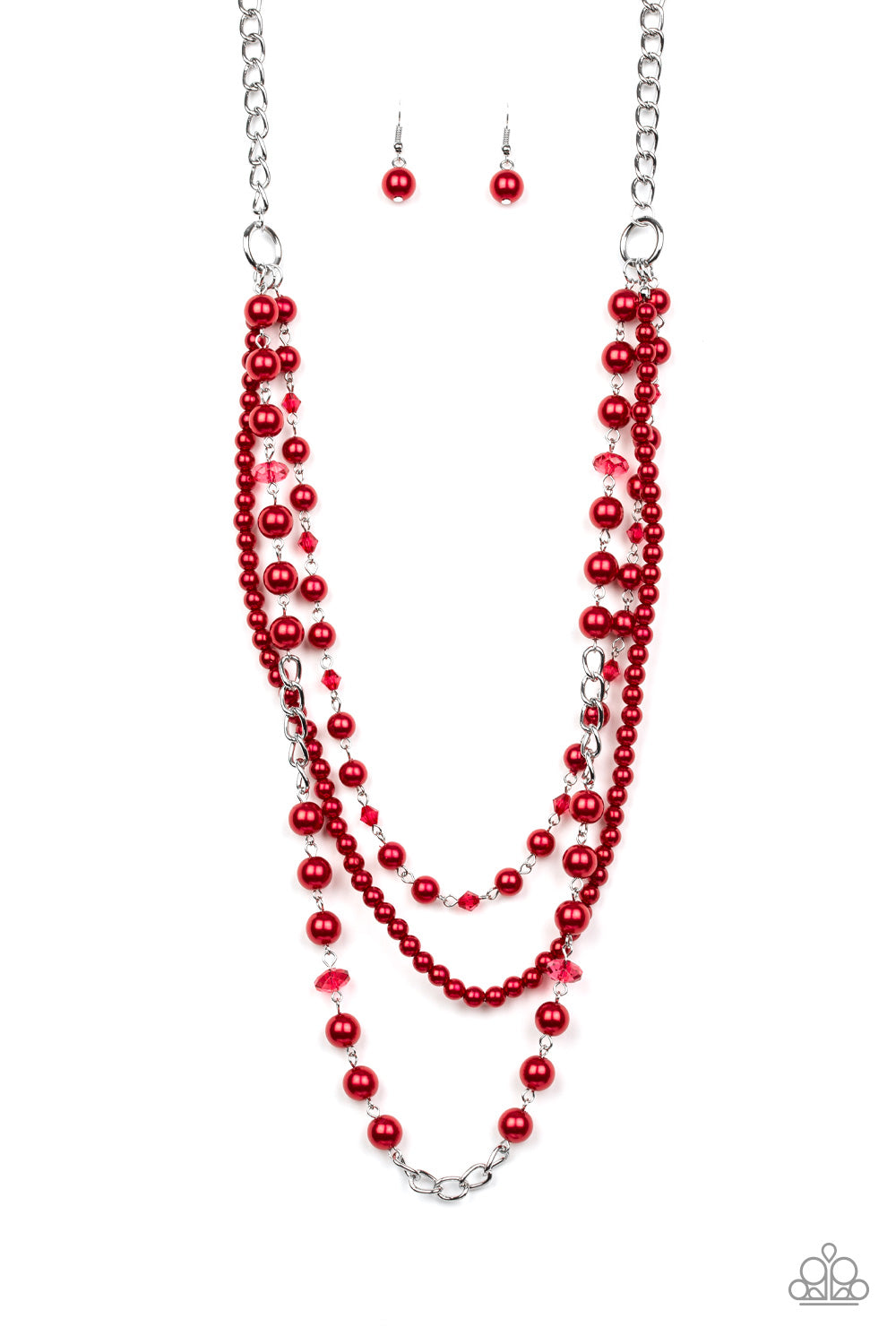 New York City Chic red - VJ Bedazzled Jewelry