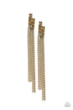 Load image into Gallery viewer, Radio waves-Brass - VJ Bedazzled Jewelry
