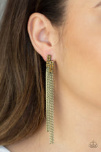 Load image into Gallery viewer, Radio waves-Brass - VJ Bedazzled Jewelry
