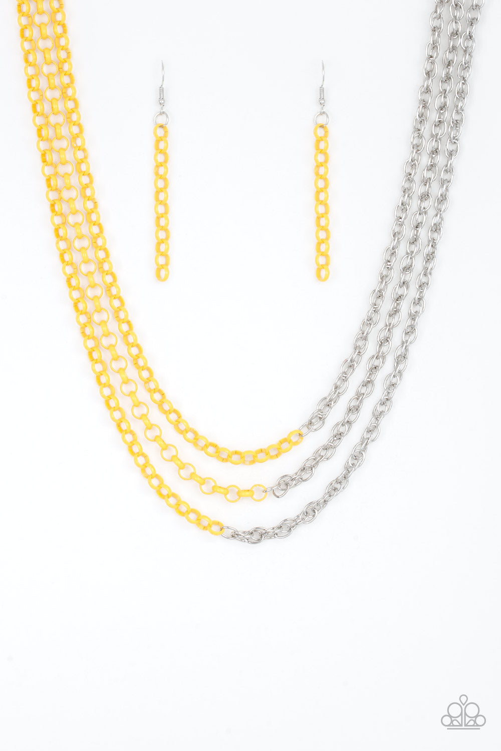 Turn Up The Volume - Yellow - VJ Bedazzled Jewelry