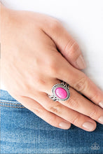 Load image into Gallery viewer, All the Worlds a Stagecoach - pink - VJ Bedazzled Jewelry
