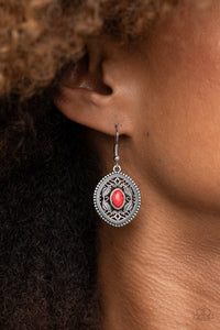 Alter ECO - Red- Paparazzi Accessories - VJ Bedazzled Jewelry