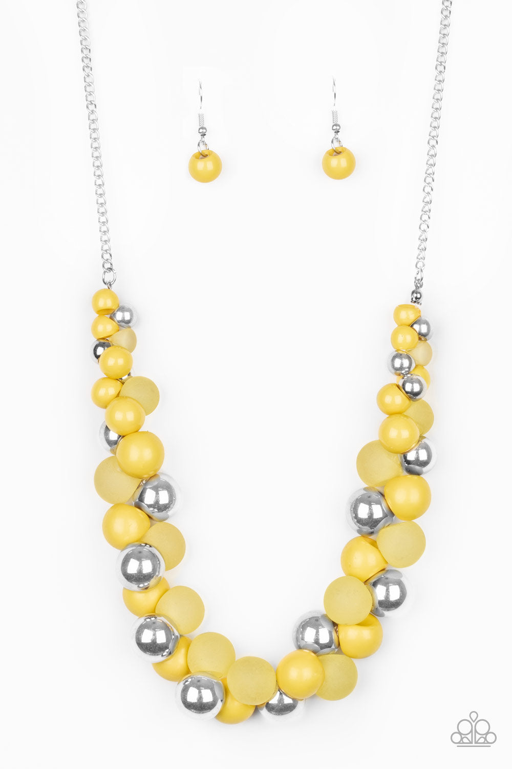 Bubbly Brilliance - Yellow - VJ Bedazzled Jewelry