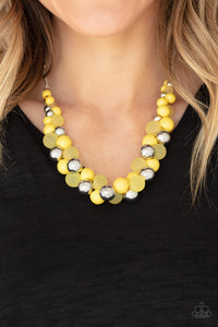 Bubbly Brilliance - Yellow - VJ Bedazzled Jewelry