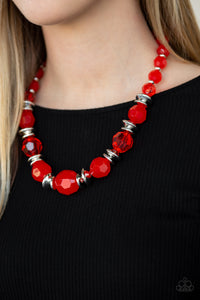 Fine and Dash- Red - VJ Bedazzled Jewelry