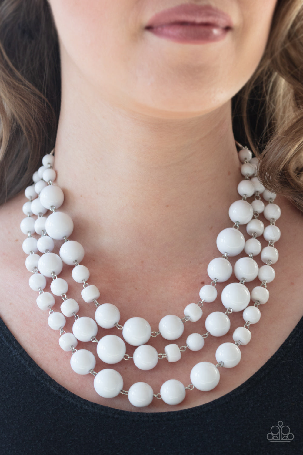 Everyone Scatter! - White - VJ Bedazzled Jewelry