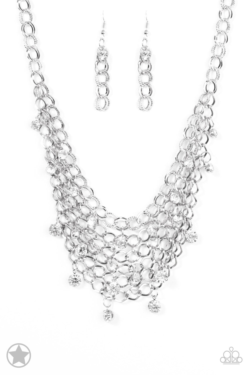Fishing for compliments- silver - VJ Bedazzled Jewelry