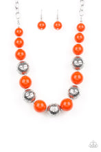 Load image into Gallery viewer, Floral Fushion orange - VJ Bedazzled Jewelry
