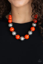 Load image into Gallery viewer, Floral Fushion orange - VJ Bedazzled Jewelry
