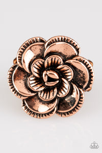 FLOWERBED and Breakfast - Copper - VJ Bedazzled Jewelry