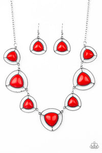 Make a point- red - VJ Bedazzled Jewelry