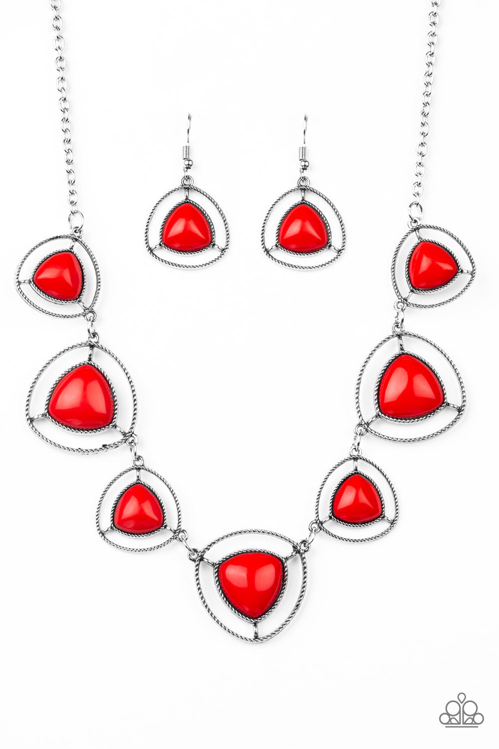 Make a point- red - VJ Bedazzled Jewelry