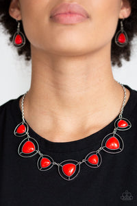 Make a point- red - VJ Bedazzled Jewelry