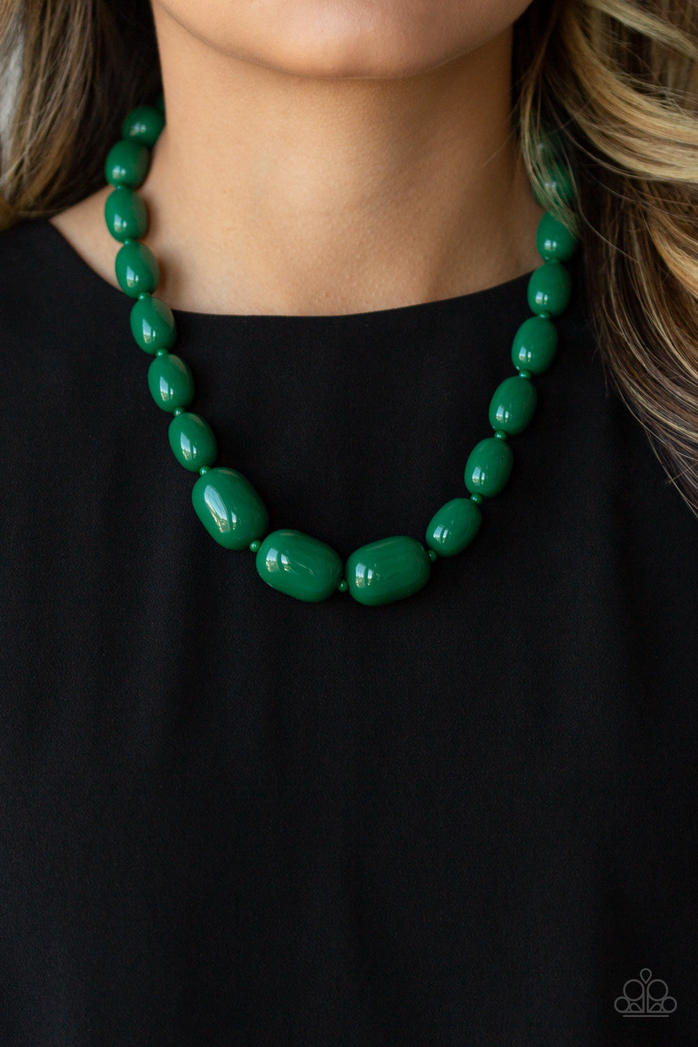 Poppin Popularity green - VJ Bedazzled Jewelry