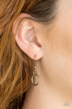 Load image into Gallery viewer, Ringing off the hook brass - VJ Bedazzled Jewelry
