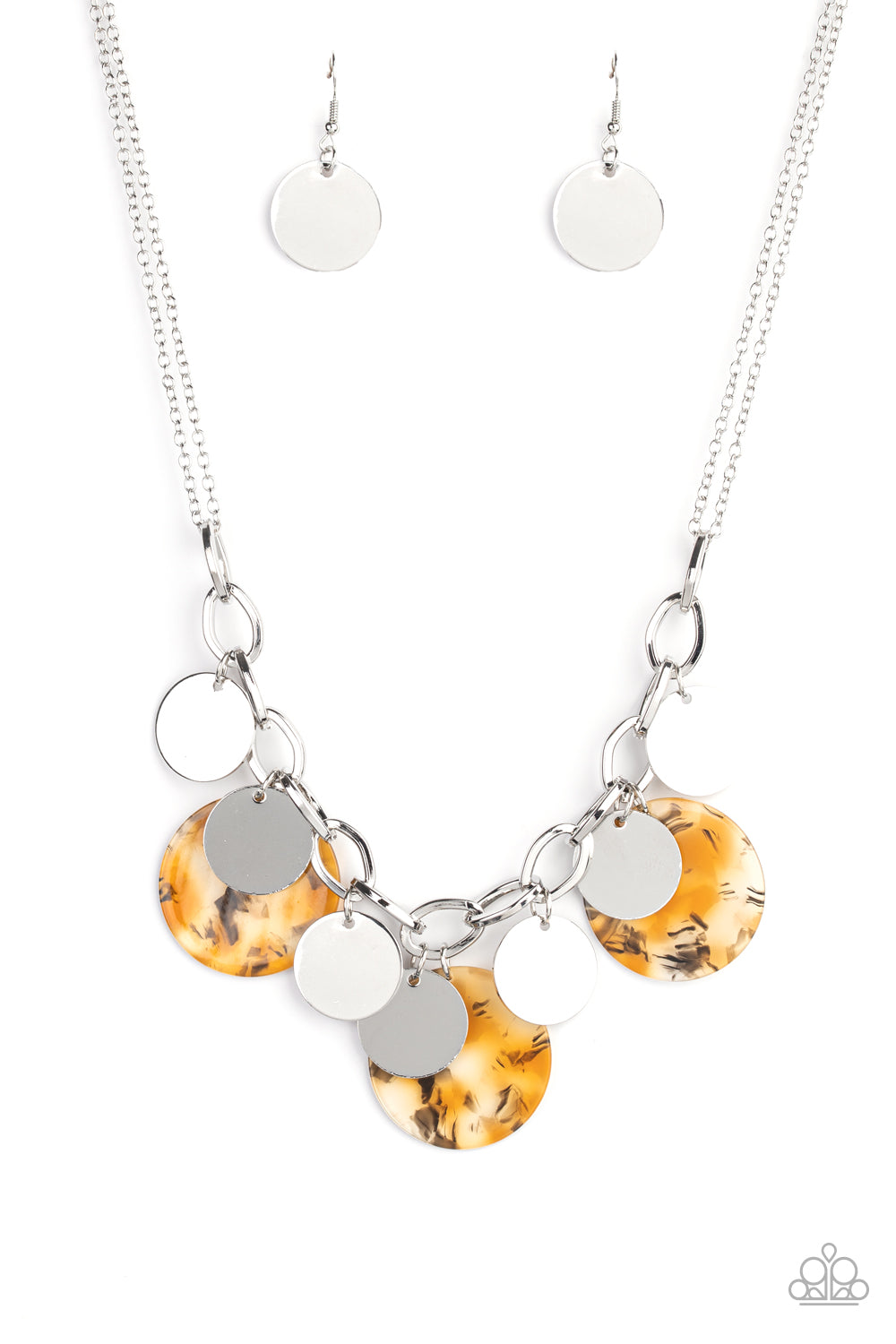 Confetti Confection - Yellow - VJ Bedazzled Jewelry