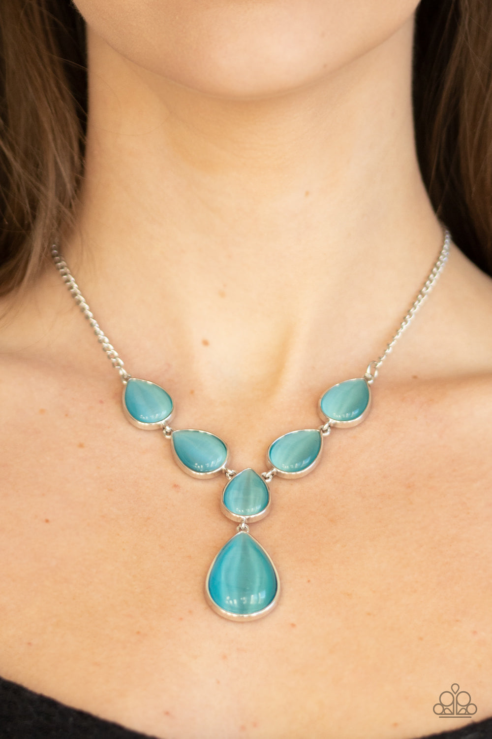Dewy Decadence - blue - VJ Bedazzled Jewelry