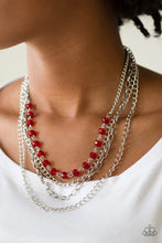 Load image into Gallery viewer, Extravagant Elegance - Red - VJ Bedazzled Jewelry
