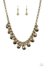Load image into Gallery viewer, Stage Stunner - Brass - VJ Bedazzled Jewelry
