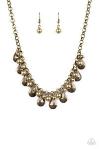 Stage Stunner - Brass - VJ Bedazzled Jewelry
